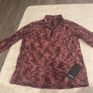 Lululemon soft half zip up sweatshirt